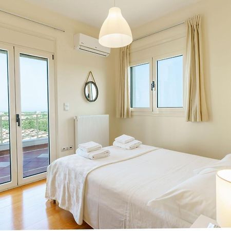 Estella Villa With Pool, Children Area, Bbq & Magnificent Views! Asterion Bagian luar foto