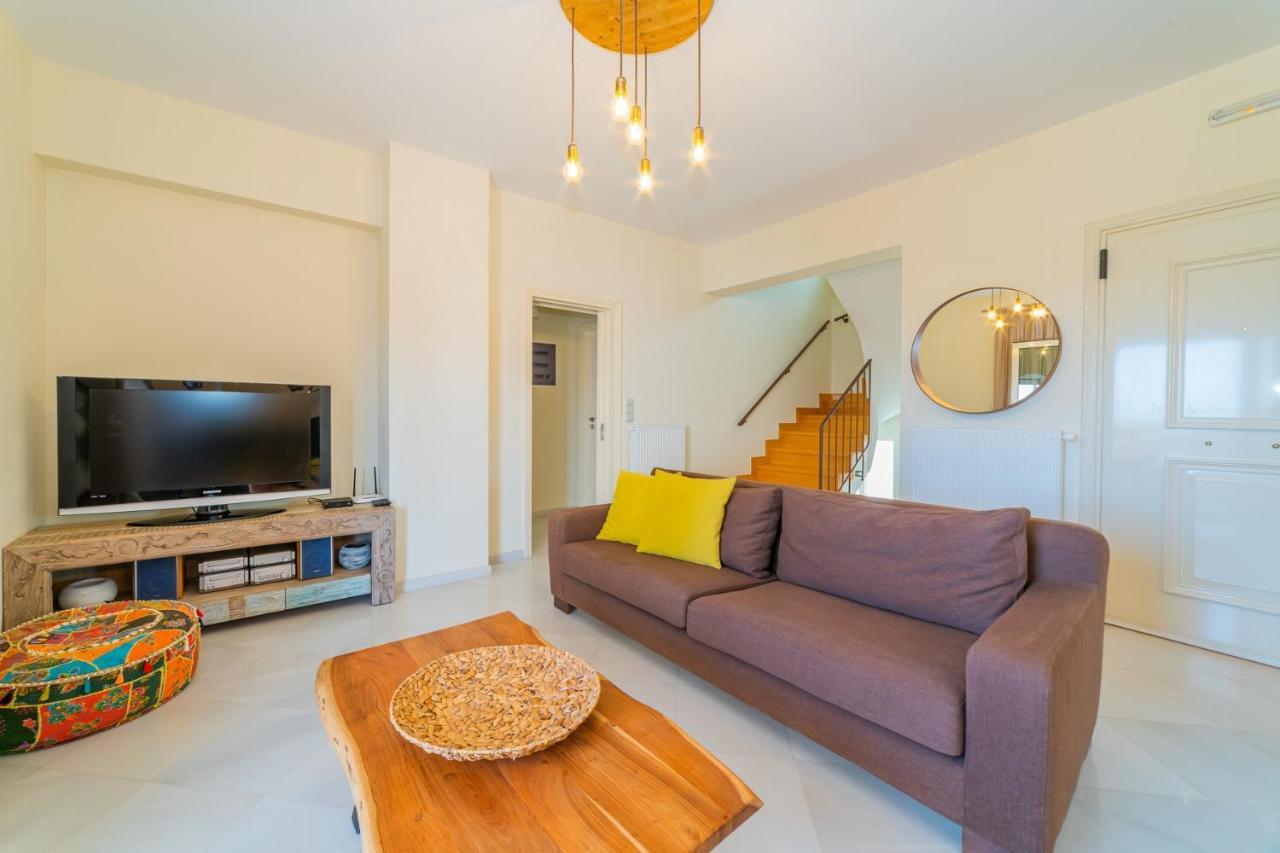 Estella Villa With Pool, Children Area, Bbq & Magnificent Views! Asterion Bagian luar foto