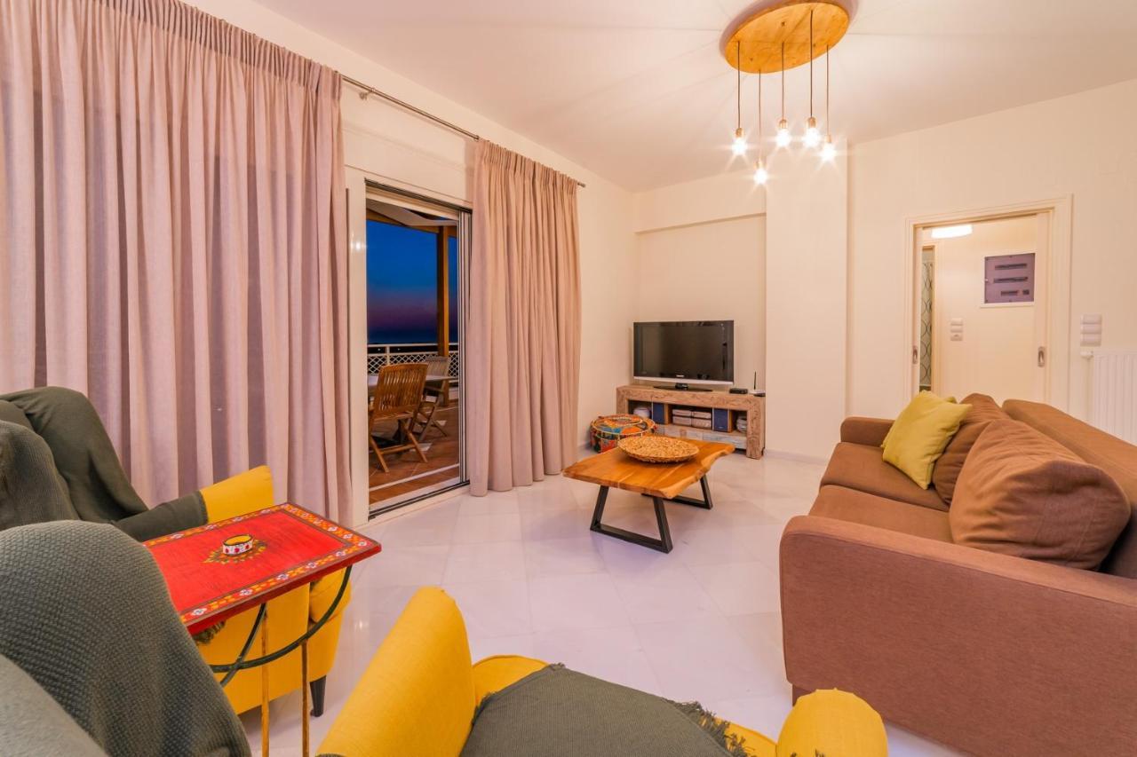 Estella Villa With Pool, Children Area, Bbq & Magnificent Views! Asterion Bagian luar foto