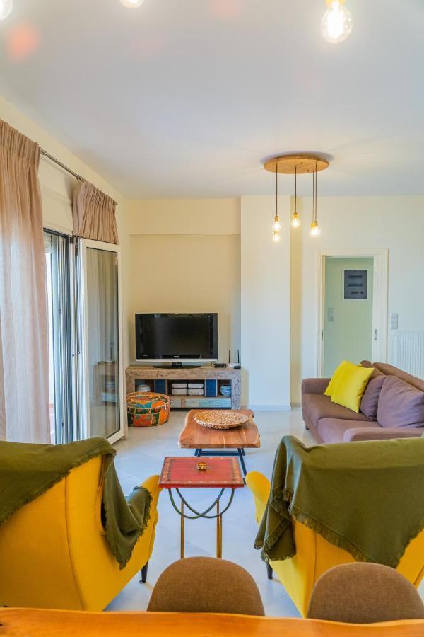 Estella Villa With Pool, Children Area, Bbq & Magnificent Views! Asterion Bagian luar foto